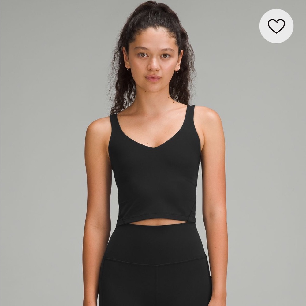 black lululemon align tank size 6 never worn